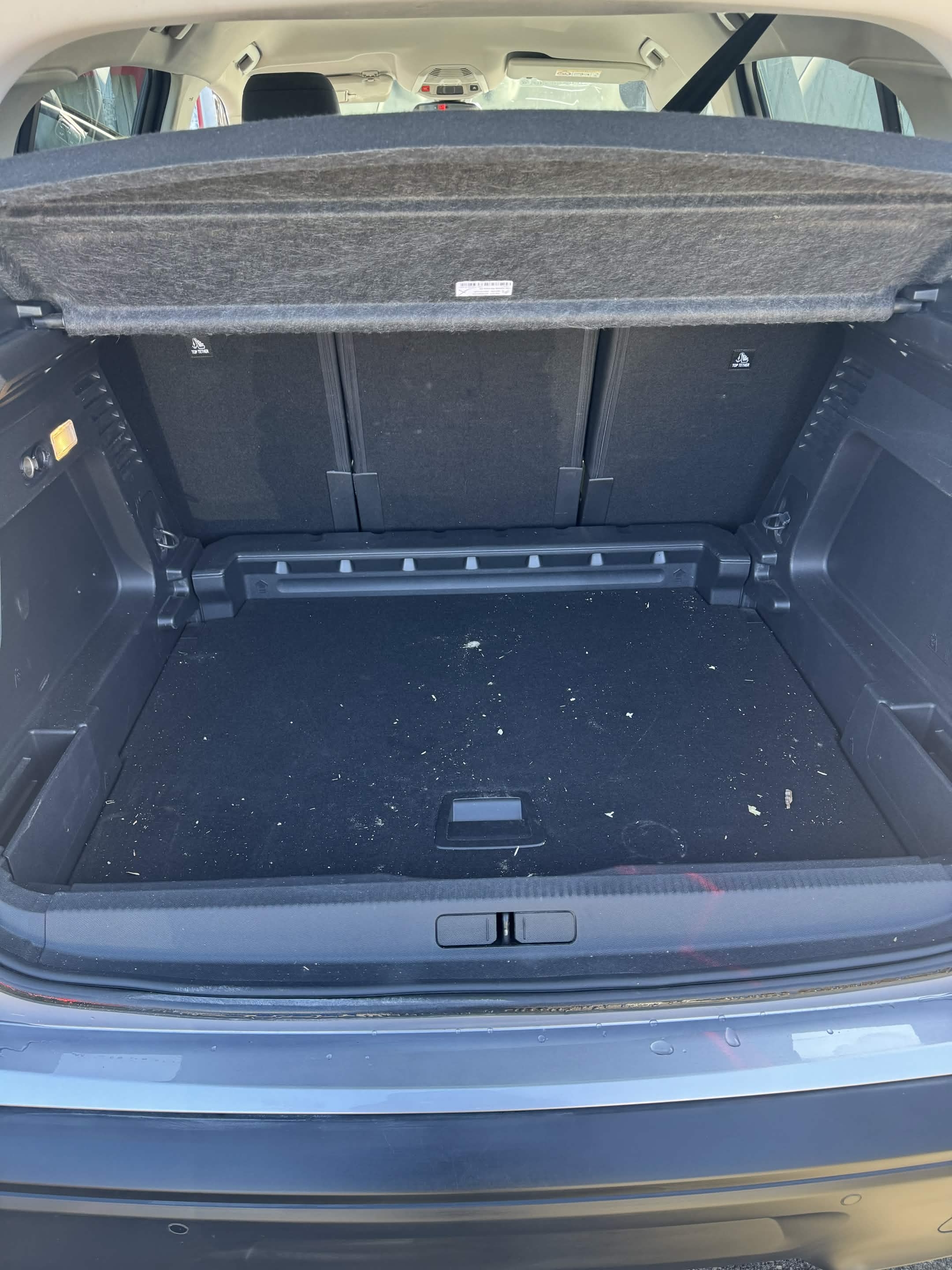 Avant shampooing sièges Renault Kadjar